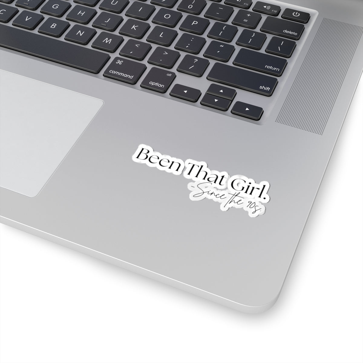 90s Nostalgia Kiss-Cut Stickers, Trendy Laptop Decal, Cute Gift for Girls and Women, Retro Aesthetic Decor, Fun Planner Accessory