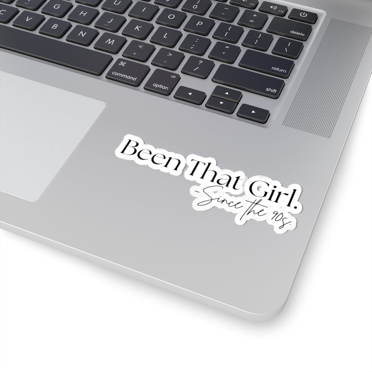 90s Nostalgia Kiss-Cut Stickers, Trendy Laptop Decal, Cute Gift for Girls and Women, Retro Aesthetic Decor, Fun Planner Accessory
