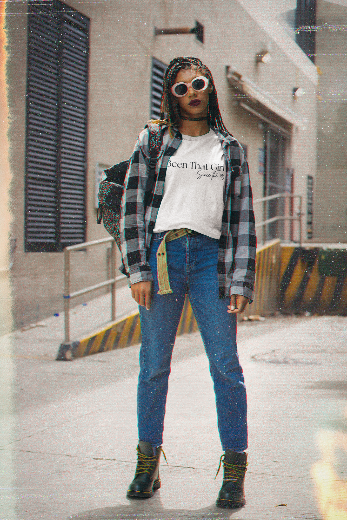 "Been That Girl Since the 90s." Nostalgic Unisex Jersey T-Shirt - Trendy Fashion, Casual Wear, Gift for Her, Birthday Tee, Everyday Style, Womens Empowerment